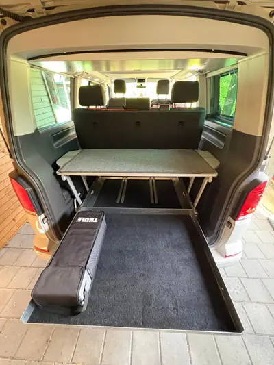 VW T6.1 Beach Liberty Spirit — Monospace diesel performant, 120'000 km, transmission DSG — Miniatur 14