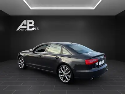 Audi A6 Limousine 3.0 TFSI V6 quattro — Berline prestige 300 ch, traction intégrale — Heckansicht