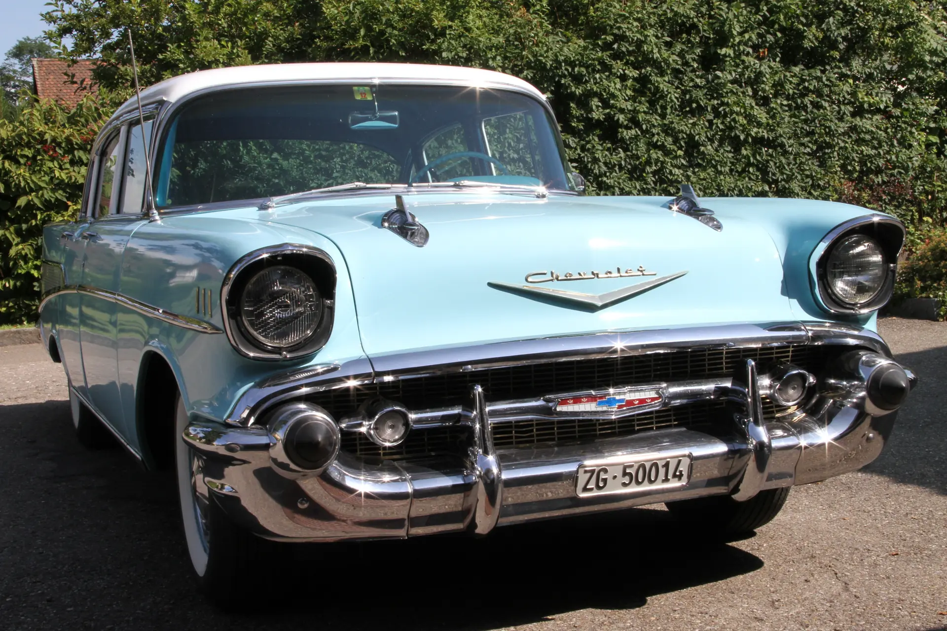 Chevrolet Belair 1957 occasion Neuheim — 2