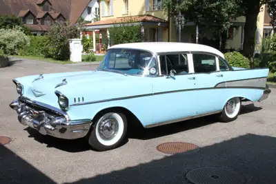 Chevrolet Bel Air 1957 — Icône américaine authentique, 105'000 km — vue extérieure