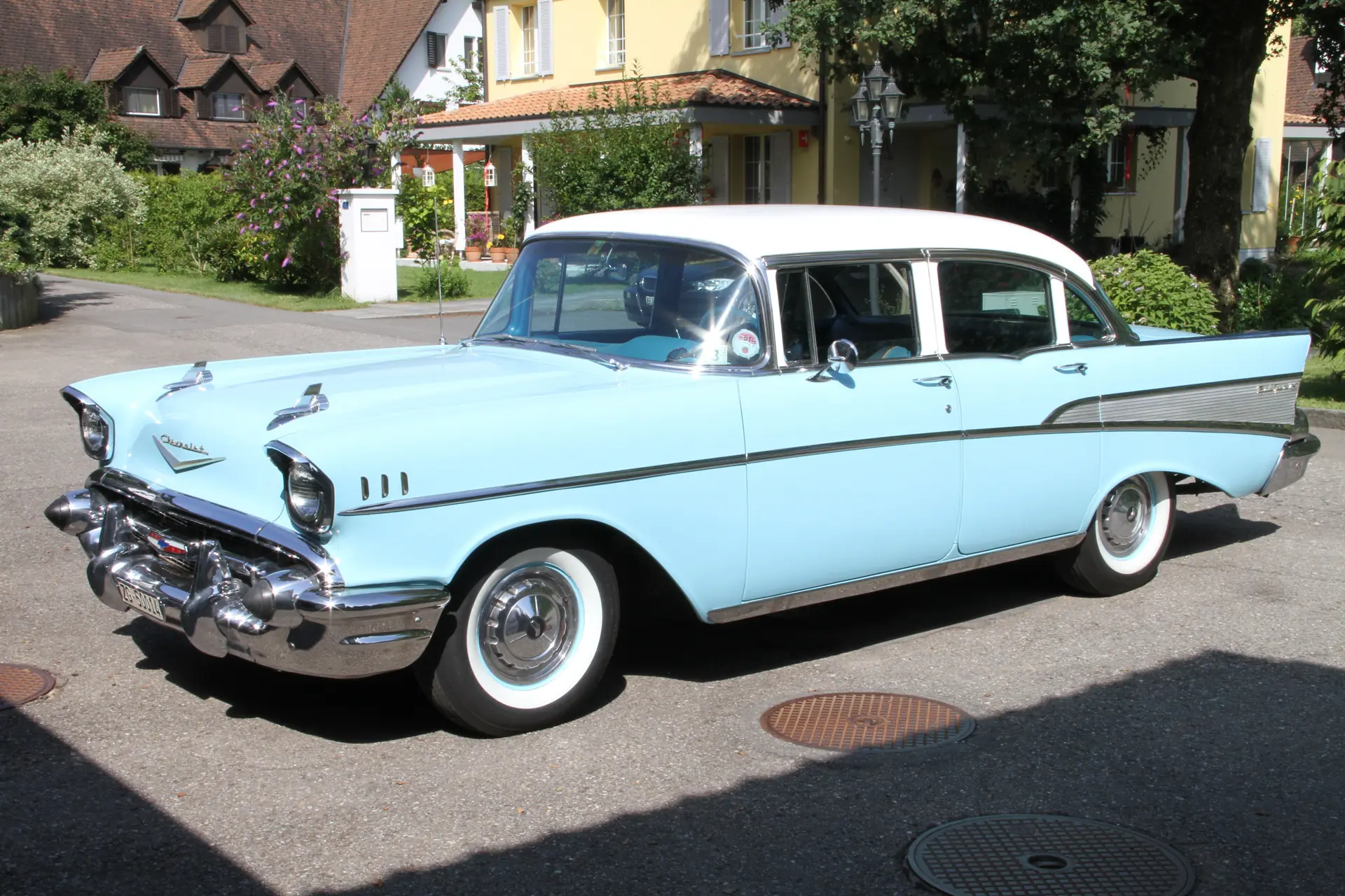 Chevrolet Belair 1957 occasion Neuheim — 1