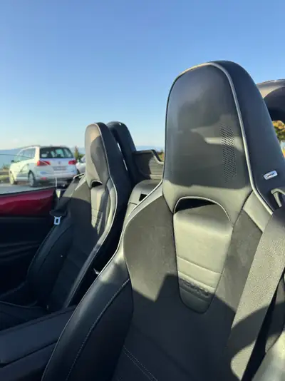 Mazda MX-5 2020 — Cabriolet sportif 184 ch, Soul Red Crystal, 46'700 km — interni