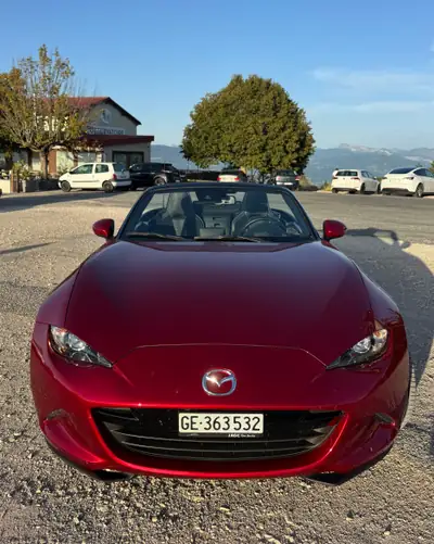 Mazda MX-5 2020 — Cabriolet sportif 184 ch, Soul Red Crystal, 46'700 km — Miniatura 7