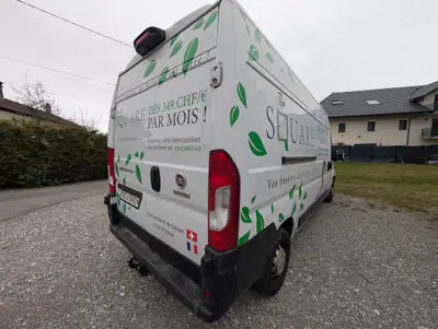 Fiat Ducato L2H2 — Utilitaire spacieux diesel, 190'000 km, sans sinistre — arrière