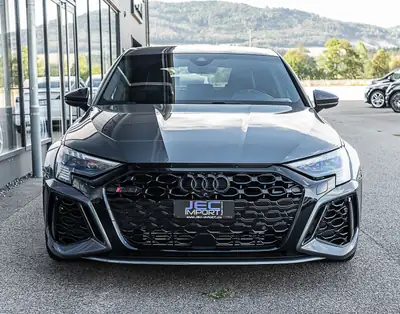 Audi RS3 Sportback 2.5 TSI Quattro — Pack Carbone, 400 ch, peu kilométré — arrière