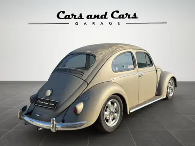 VW Käfer 1958 — Coccinelle mythique expertisée, état d'origine impeccable — intérieur