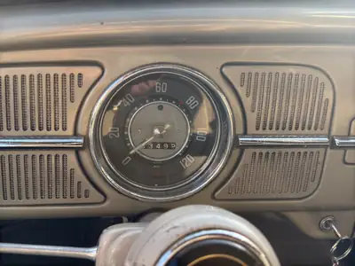 VW Käfer 1958 — Coccinelle mythique expertisée, état d'origine impeccable — Miniature 10