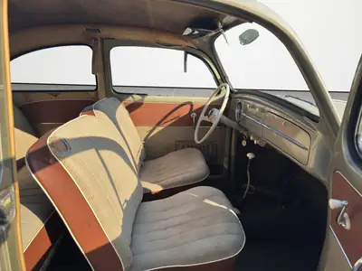 VW Käfer 1958 — Coccinelle mythique expertisée, état d'origine impeccable — Miniature 13