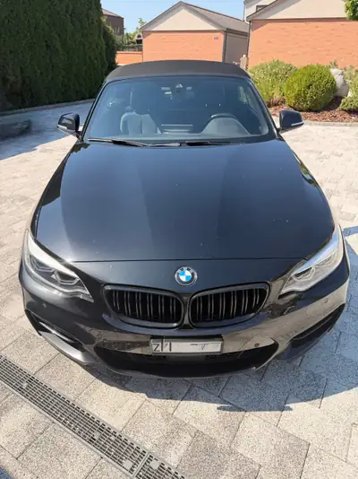 BMW M240i xDrive Cabriolet — Décapotable sportive 340 ch, sans accident — Seitenansicht