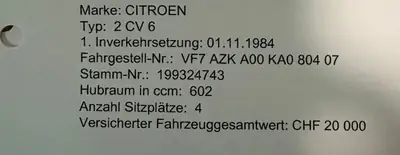 Citroën 2CV Charleston 1984 — L'icône française revisitée, kilométrage modéré — vue extérieure