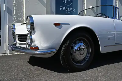 Alfa Romeo 2600 Touring Spider 1965 — Chef-d'œuvre cabriolet, véhicule de collection — Innenraum