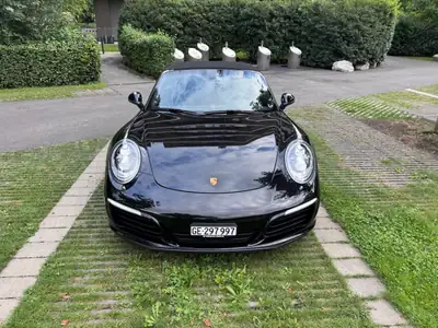 Porsche 911 Carrera 4S Cabriolet — Roadster sportif 420 ch, entretien complet — tableau de bord