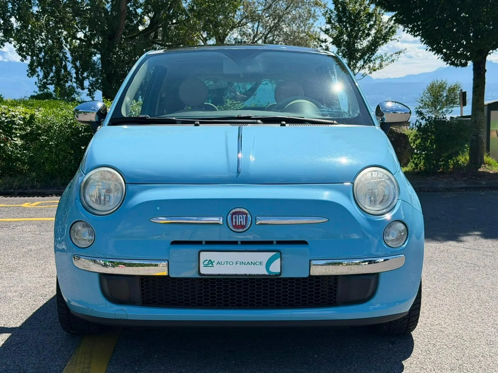 Fiat 500 1.2 Pop Dualogic — Citadine emblématique, économique et sans accident — vista esterna