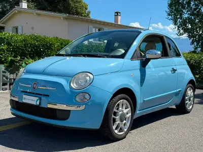 Fiat 500 1.2 Pop Dualogic — Citadine emblématique, économique et sans accident — fianco