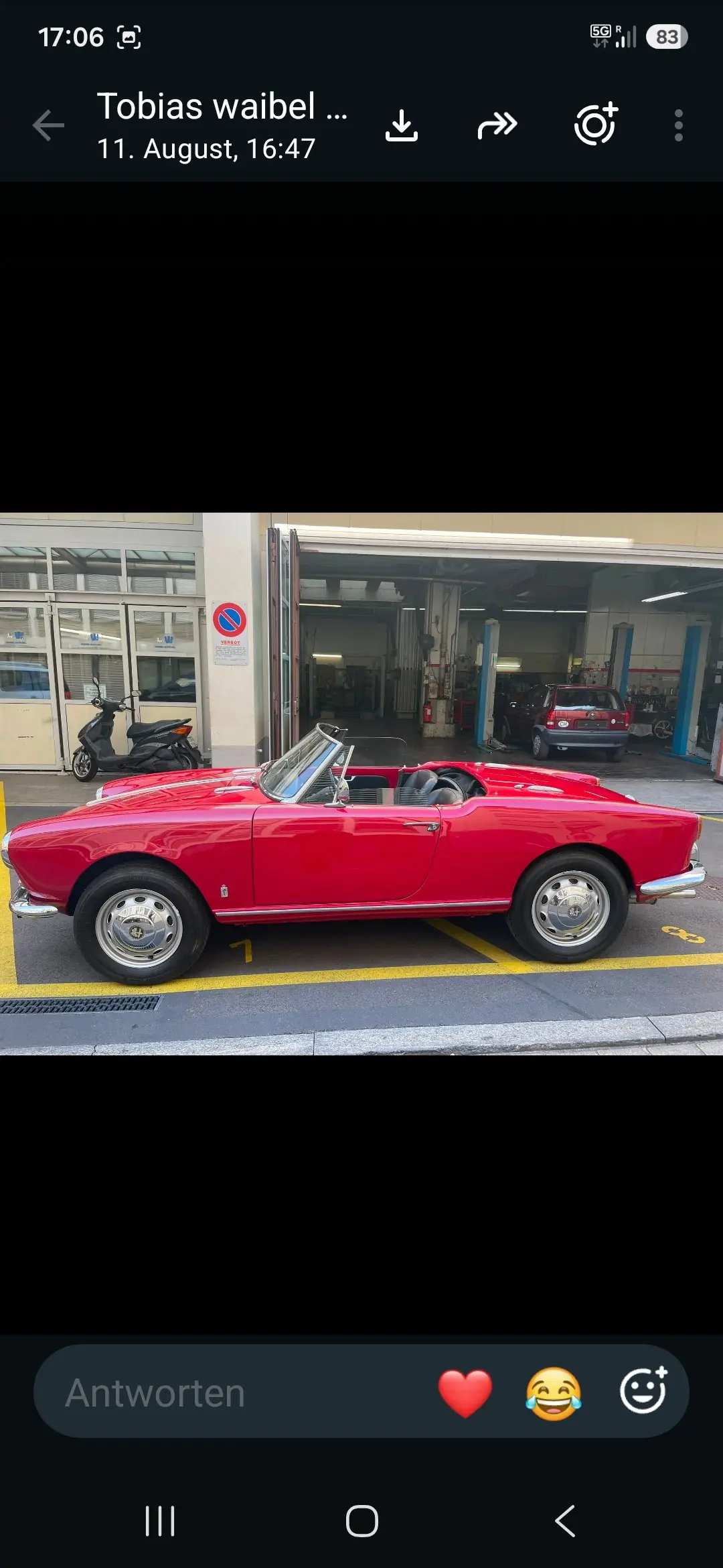 Alfa Romeo Giulietta 1957 occasion Wollerau — 3