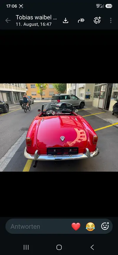 Alfa Romeo Giulietta Spider Veloce 750F 1957 — Chef-d'œuvre cabriolet de légende — Miniatur 15