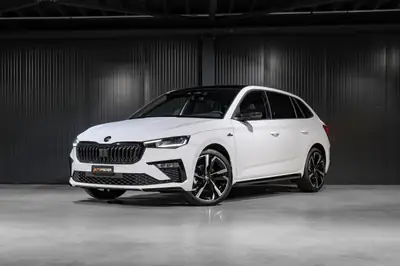 Skoda Scala 1.5 TSI Monte Carlo — Berline compacte dynamique, quasi neuve avec garantie constructeur — Außenansicht