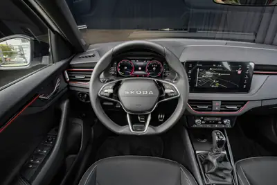Skoda Scala 1.5 TSI Monte Carlo — Berline compacte dynamique, quasi neuve avec garantie constructeur — Miniatur 16