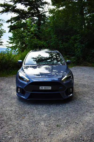 Ford Focus RS Mk3 — Performance 350 ch, Transmission manuelle, Traction intégrale — Heckansicht