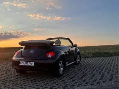 VW Beetle 1.8 20V Turbo Sixty — Cabriolet mythique, moteur turbo performant — cruscotto