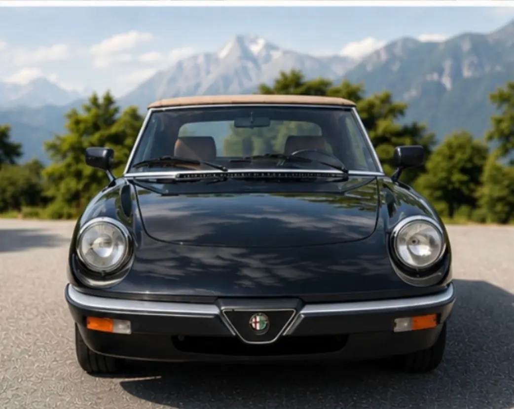 Alfa Romeo Spider 2.0 — Cabriolet iconique des années 90, propulsion authentique