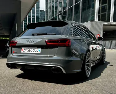 Audi RS6 Avant 2016 — 600 ch, suspension KW, échappement Akrapovic — arrière