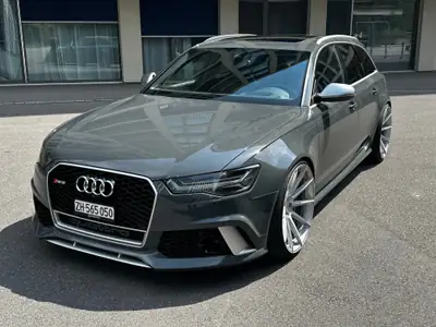 Audi RS6 Avant 2016 — 600 ch, suspension KW, échappement Akrapovic — vue extérieure