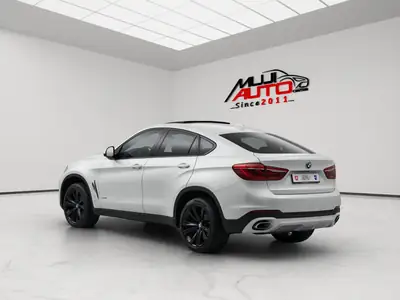 BMW X6 xDrive 40d — SUV coupé diesel puissant, 152 900 km, sans sinistre — Heckansicht