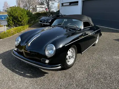Porsche 356 A Speedster T1 1957 — Légende restaurée, état collection — exterior view