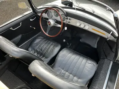 Porsche 356 B Roadster 1600 Super 1960 — Légende cabriolet, 59'000 km authentiques — cruscotto