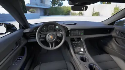 Porsche Taycan 4 Black Edition 104 kWh — Berline électrique haute performance, 14'000 km seulement — Miniatura 7