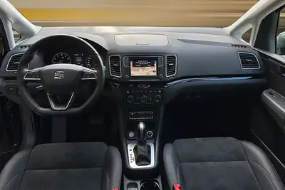 SEAT Alhambra 2.0 TDI 177 — Monospace 7 places, 4×4 robuste et efficace — intérieur
