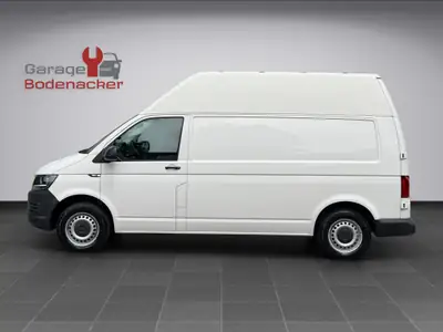 VW T6 2.0 TDI — Utilitaire spacieux, toit surélevé, équipement complet — Heckansicht