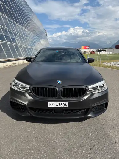 BMW M550i xDrive SAG — Berline sportive 462 ch, 88 000 km, sans sinistre — Miniature 8