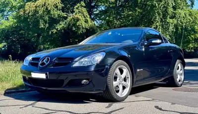 Mercedes-Benz SLK 200 Kompressor — Cabriolet sportif automatique, 57'900 km seulement — Miniature 7