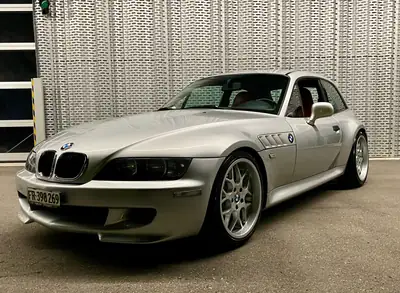 BMW Z3 2.8 Coupé 1999 — Roadster sportif de légende, 193 ch purs — Heckansicht