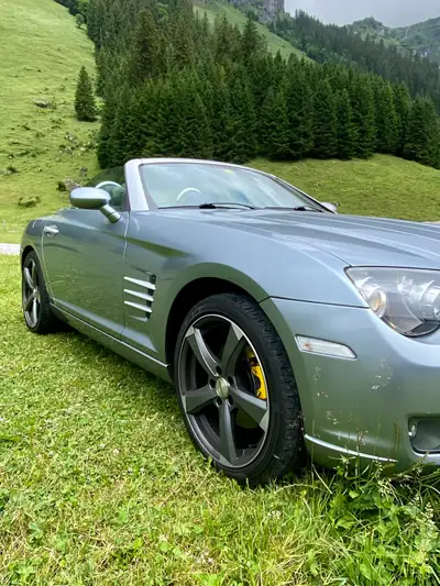 Chrysler Crossfire 3.2 V6 Roadster — Cabriolet sportif américain, seulement 59 500 km — vue extérieure