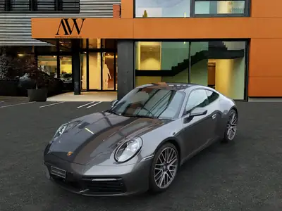 Porsche 911 Coupé Carrera 4S PDK — 450 ch, tout-terrain premium, faible kilométrage — Heckansicht