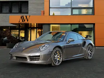 Porsche 911 Coupé 3.8 Turbo S PDK — 560 ch, faible kilométrage, sans sinistre — Seitenansicht