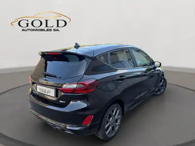 Ford Fiesta 1.0 SCTi MHEV ST Line X — Citadine hybride légère, automatique et économe — côté
