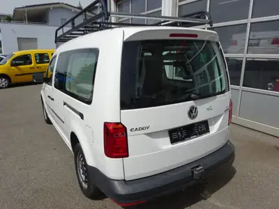 VW Caddy Maxi 1.4 TGI BlueMotion — Utilitaire écologique bi-carburant, 40 000 km — fianco