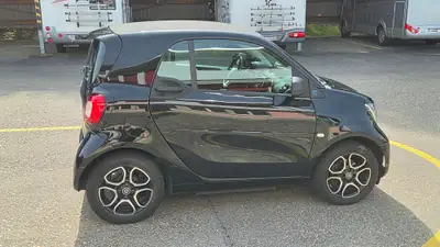 Smart Fortwo EQ — Citadine électrique compacte, entretien premium — Heckansicht