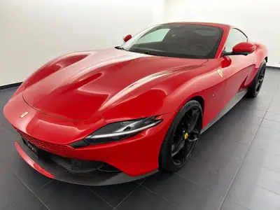 Ferrari Roma 3.9 V8 T — Coupé sportif de prestige, 13'100 km seulement — vue extérieure