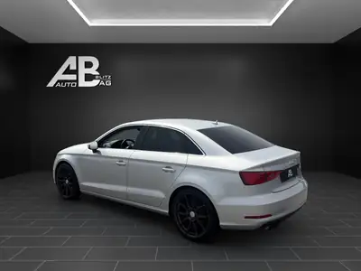 Audi A3 Limousine 1.8 TFSI 180 PS — Berline dynamique révisée, transmission automatique — Heckansicht