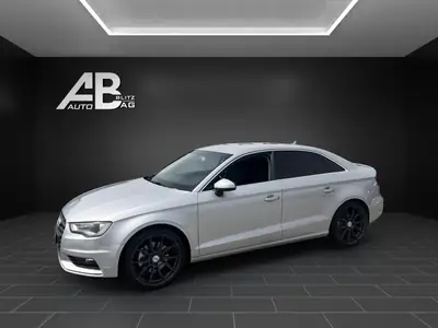 Audi A3 Limousine 1.8 TFSI 180 PS — Berline dynamique révisée, transmission automatique — Seitenansicht