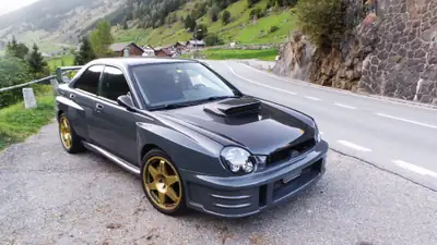 Subaru Impreza 2.0 Turbo WRX STi — Berline sportive intégrale, 265 ch d'authenticité — Außenansicht