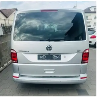 VW T6 2.0 TDI 150 — Monospace polyvalent, 7 places et faible consommation — vista posteriore