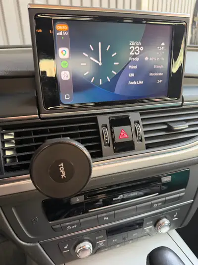 Audi A6 3.0 V6 TDI 272 quattro — Break familial diesel performant, sans accident — tableau de bord