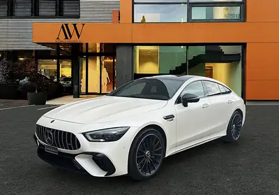 Mercedes-AMG GT 63 S E Performance 4Matic+ — Hypercar hybride rechargeable, 843 ch, 34000 km — vista posteriore