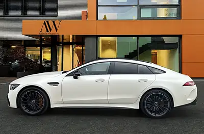 Mercedes-AMG GT 63 S E Performance 4Matic+ — Hypercar hybride rechargeable, 843 ch, 34000 km — vista esterna